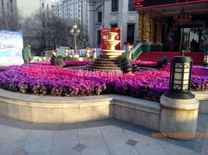 人造杜鹃花在户外花坛景观工程中的应用与价值