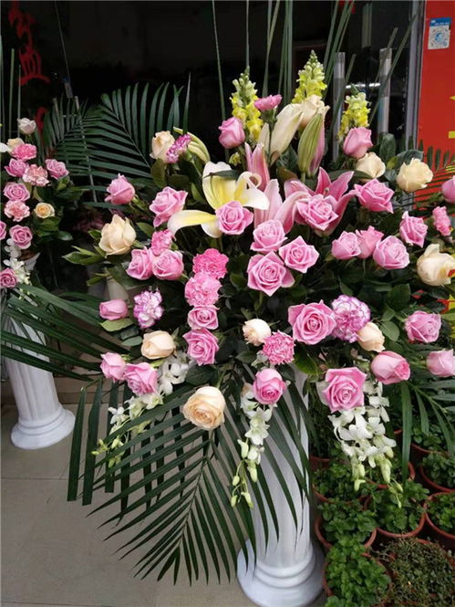 景观工程的设计与施工及开业花篮订购